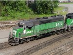 BNSF GP39M 2870
